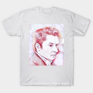 William Hazlitt Portrait | William Hazlitt Artwork | Line art T-Shirt